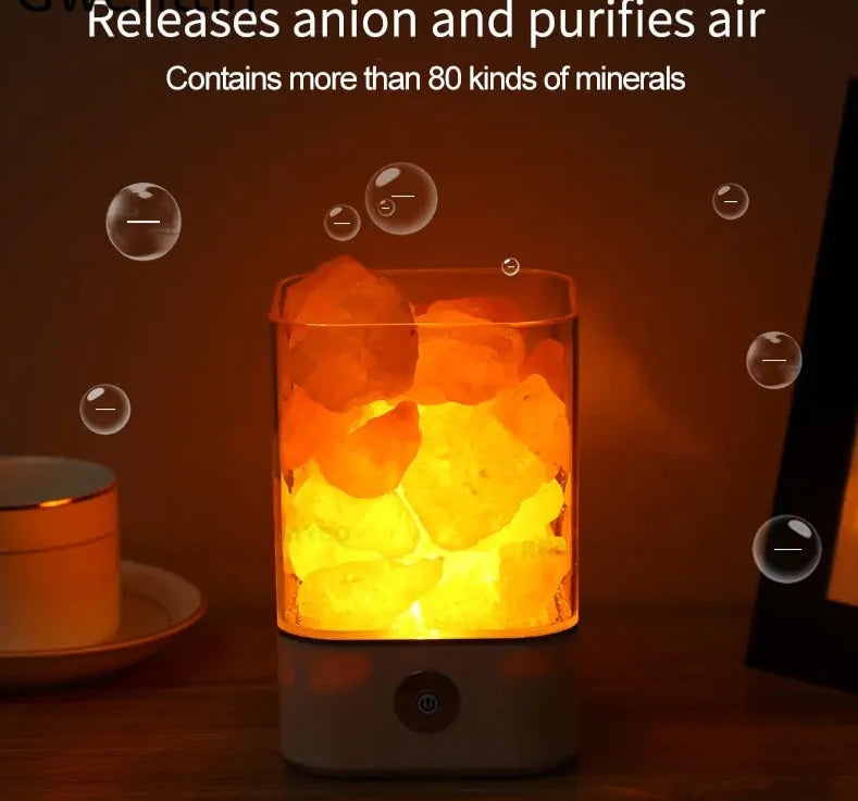 Himalayan Salt Lamp: Natural Air Purifier AmoorStone