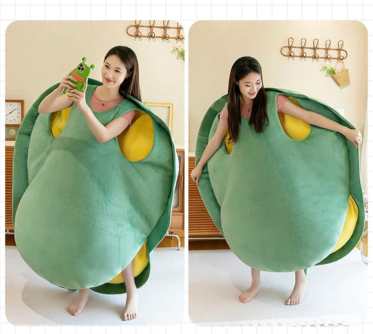 AmoorFemme Wearable Turtle Shell Pillows